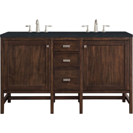 A large image of the James Martin Vanities E444-V60D-3CSP Mid Century Acacia
