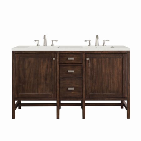 A large image of the James Martin Vanities E444-V60D-3LDL Mid-Century Acacia