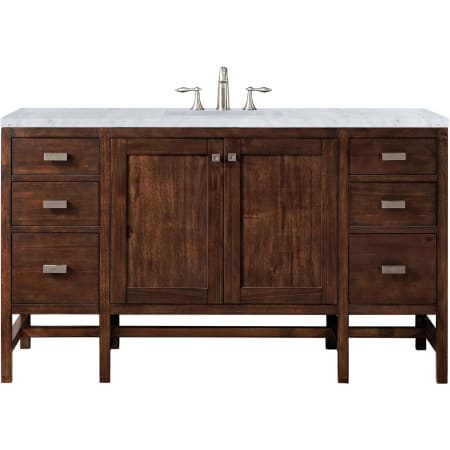 A large image of the James Martin Vanities E444-V60S-3CAR Mid Century Acacia
