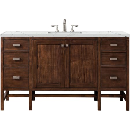 A large image of the James Martin Vanities E444-V60S-3ENC Mid Century Acacia
