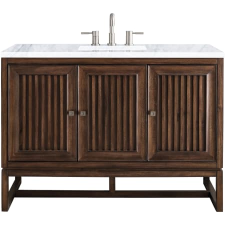 A large image of the James Martin Vanities E645-V48-3CAR Mid Century Acacia