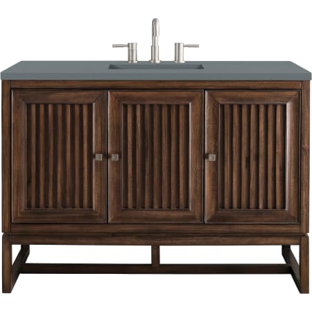 A large image of the James Martin Vanities E645-V48-3CBL Mid Century Acacia