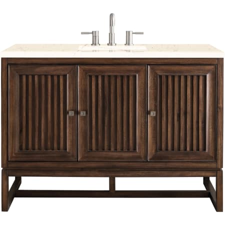 A large image of the James Martin Vanities E645-V48-3EMR Mid Century Acacia