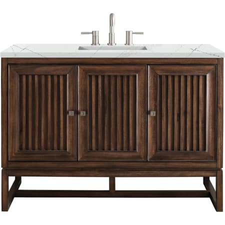 A large image of the James Martin Vanities E645-V48-3ENC Mid Century Acacia