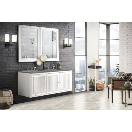 A large image of the James Martin Vanities E645-V60D-3GEX Alternate Image
