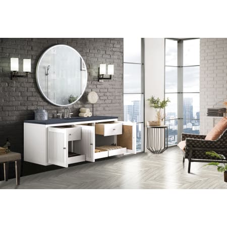 A large image of the James Martin Vanities E645-V60S-3CSP Alternate Image