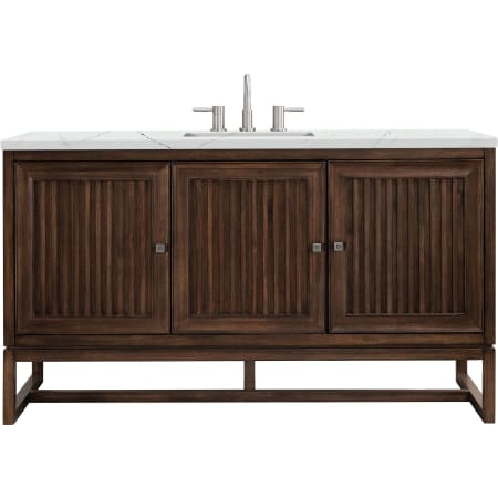 A large image of the James Martin Vanities E645-V60S-3ENC Mid Century Acacia