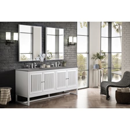 A large image of the James Martin Vanities E645-V72-3GEX Alternate Image