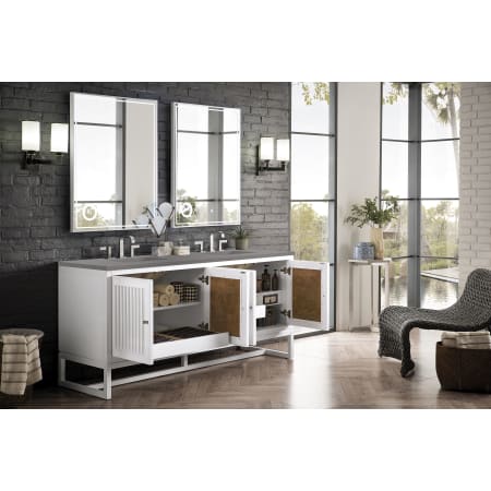 A large image of the James Martin Vanities E645-V72-3GEX Alternate Image