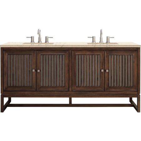 A large image of the James Martin Vanities E645-V72-3EMR Mid Century Acacia