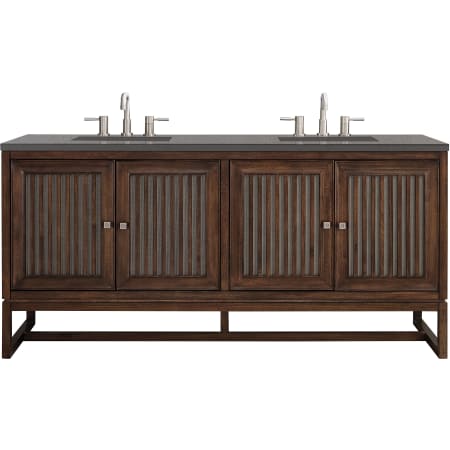 A large image of the James Martin Vanities E645-V72-3GEX Mid Century Acacia