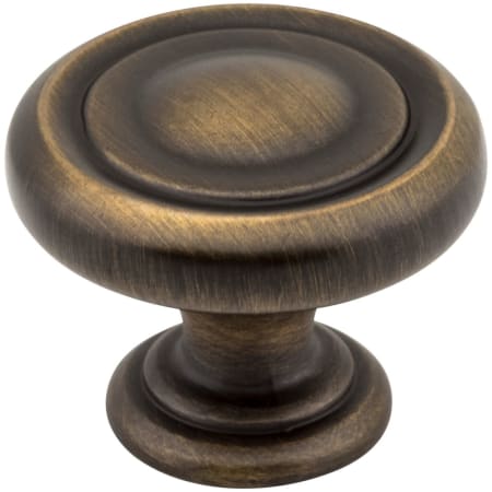 A large image of the Jeffrey Alexander 117 Antique Brushed Satin Brass