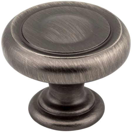 A large image of the Jeffrey Alexander 117 Brushed Pewter