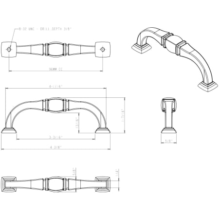 A large image of the Jeffrey Alexander 188-96 Alternate Image