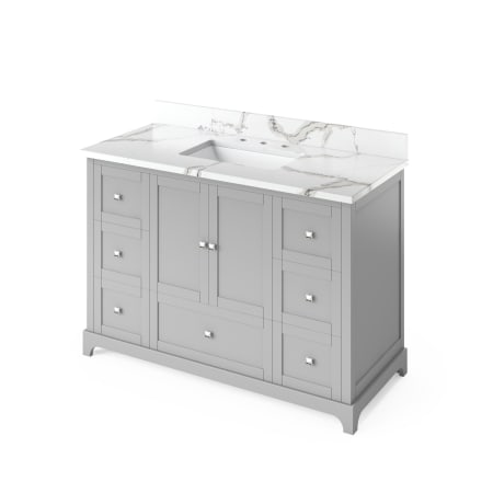 A large image of the Jeffrey Alexander VKITADD48 Grey with Quartz