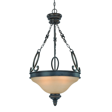 A large image of the Jeremiah Lighting 25223 Mocha Bronze