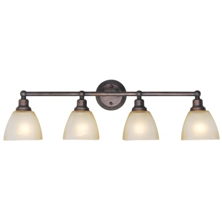 A large image of the Jeremiah Lighting 26604 Bronze