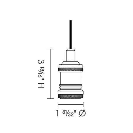 A large image of the Jesco Lighting KIT-PD465GP-ST21180 Jesco Lighting KIT-PD465GP-ST21180