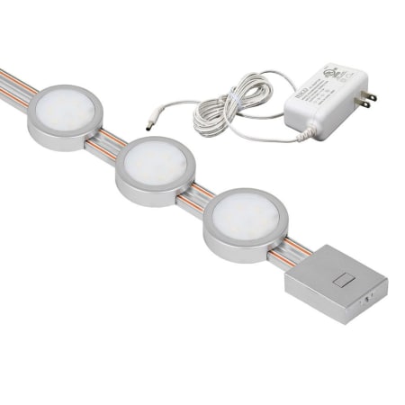 A large image of the Jesco Lighting KIT-RZ-T18-RD3-30 Silver