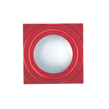 A large image of the Jesco Lighting WS294 Chrome / Red