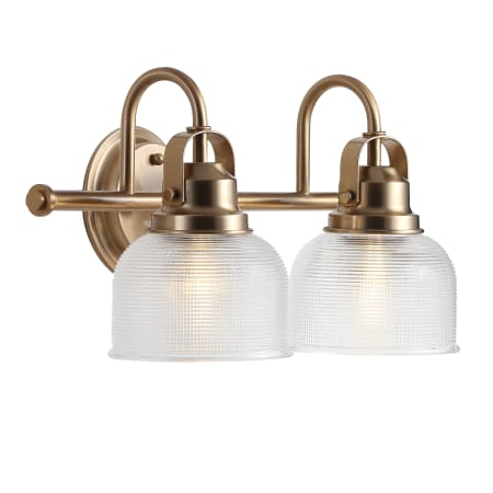 A large image of the JONATHAN Y Lighting JYL7408 Brass Gold