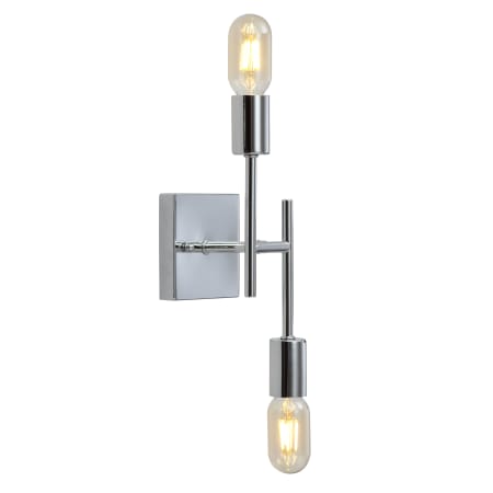 A large image of the JONATHAN Y Lighting JYL7456 Chrome