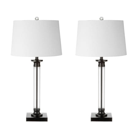 A large image of the JONATHAN Y Lighting JYL1008 Black / Clear