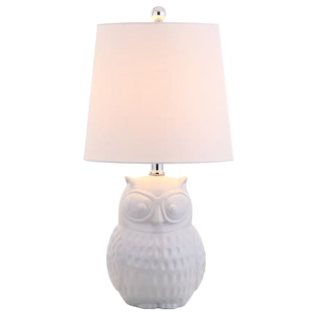 A large image of the JONATHAN Y Lighting JYL1026A White Owl