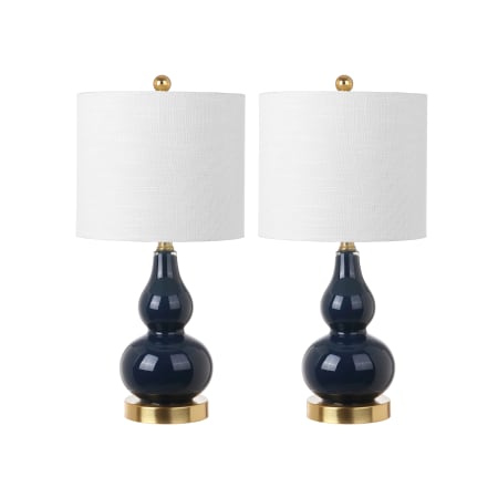 A large image of the JONATHAN Y Lighting JYL1028-SET2 Navy