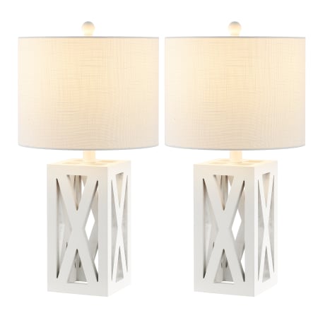 A large image of the JONATHAN Y Lighting JYL1062 White