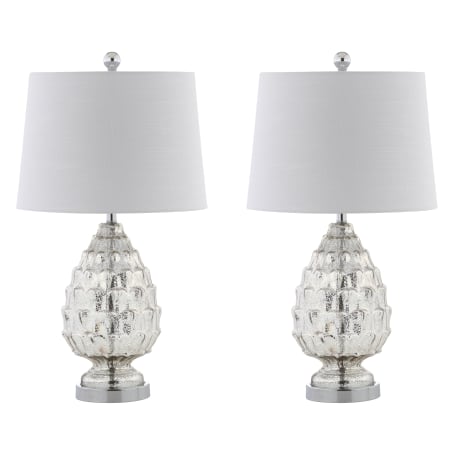 A large image of the JONATHAN Y Lighting JYL1076 Mercury Silver