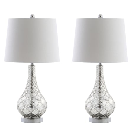 A large image of the JONATHAN Y Lighting JYL1077 Mercury Silver