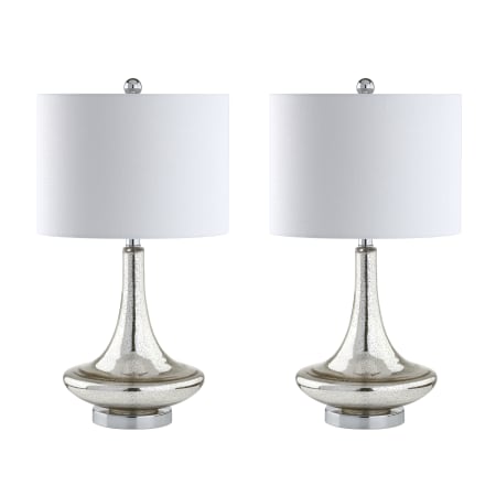A large image of the JONATHAN Y Lighting JYL1081 Mercury Silver / Chrome