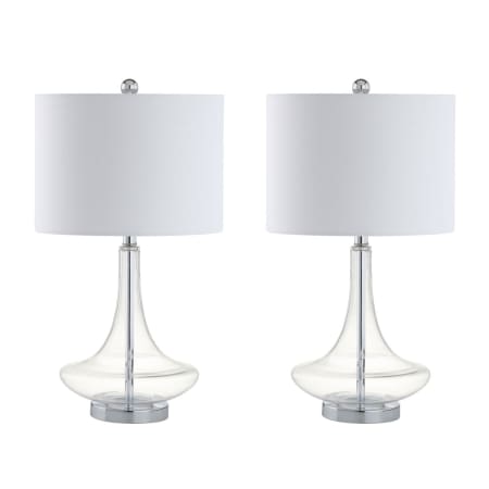 A large image of the JONATHAN Y Lighting JYL1081 Clear / Chrome