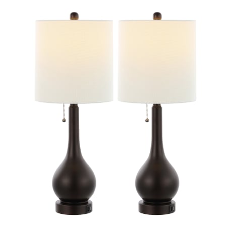 A large image of the JONATHAN Y Lighting JYL1127-SET2 Oil Rubbed Bronze