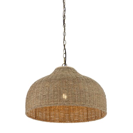 A large image of the JONATHAN Y Lighting JYL1133 Brown / Brass