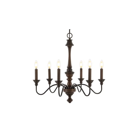 A large image of the JONATHAN Y Lighting JYL1320 Light Brown / Oil Rubbed Bronze