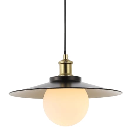 A large image of the JONATHAN Y Lighting JYL1328 Oil Rubbed Bronze / Brass Gold