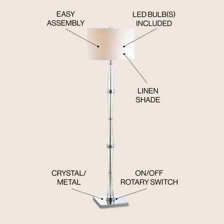 A large image of the JONATHAN Y Lighting JYL2033 Alternate Image