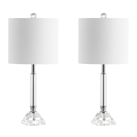 A large image of the JONATHAN Y Lighting JYL2078-SET2 Clear