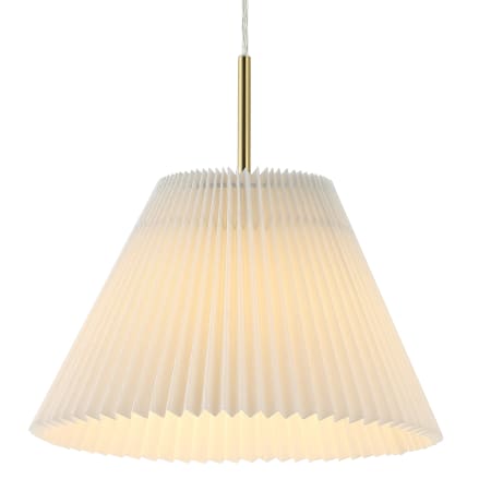 A large image of the JONATHAN Y Lighting JYL2407 Brass Gold