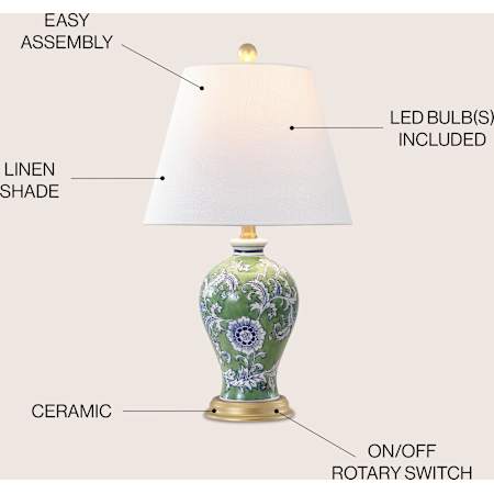 A large image of the JONATHAN Y Lighting JYL3009 Alternate Image