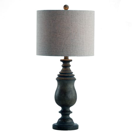 A large image of the JONATHAN Y Lighting JYL3041 Brown Faux Wood