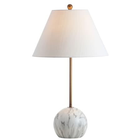 A large image of the JONATHAN Y Lighting JYL3065 Gold / White