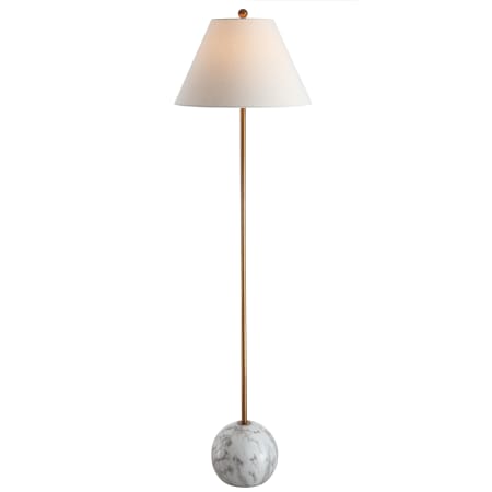A large image of the JONATHAN Y Lighting JYL3068 Gold / White