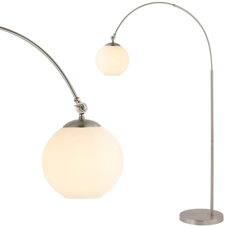 A large image of the JONATHAN Y Lighting JYL3089 Nickel