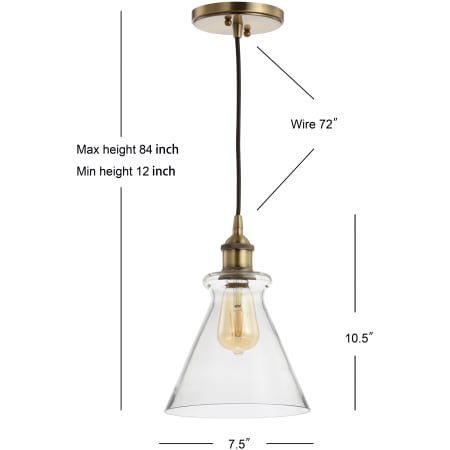 A large image of the JONATHAN Y Lighting JYL3514 Alternate Image