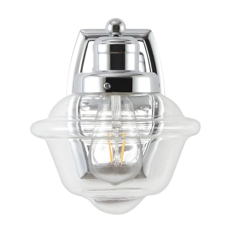 A large image of the JONATHAN Y Lighting JYL3530 Chrome