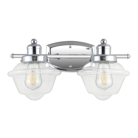 A large image of the JONATHAN Y Lighting JYL3531 Chrome