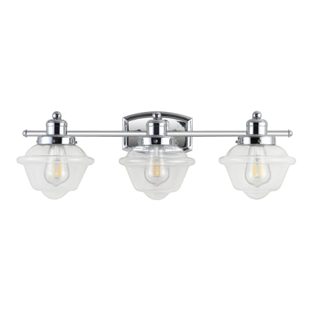 A large image of the JONATHAN Y Lighting JYL3532 Chrome